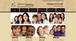 Desktop Screenshot of ksmilesdental.com